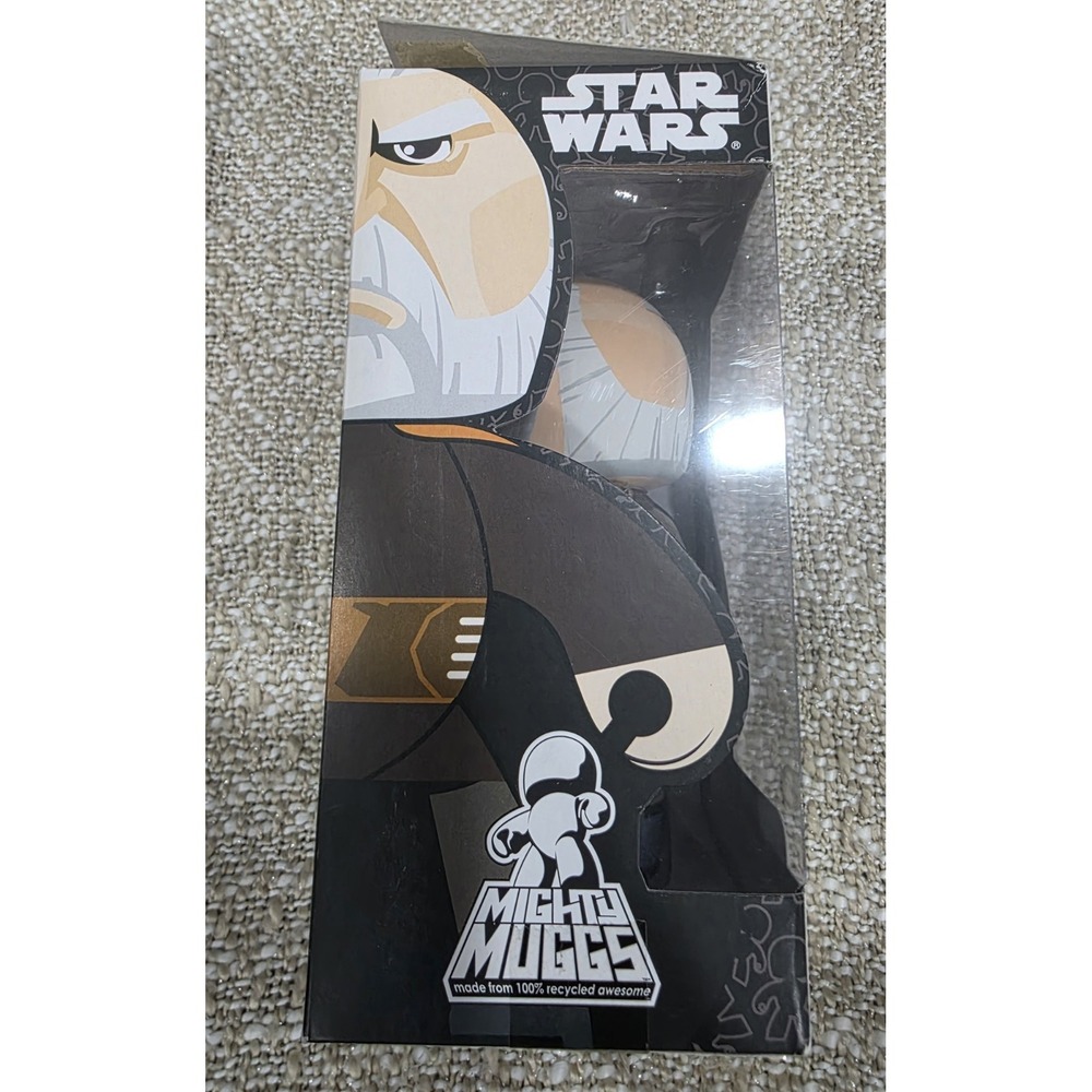 RARE Star Wars Mighty Muggs Count Dooku 2008 Hasbro 6" Action Figure New Sealed - Picture 2 of 9